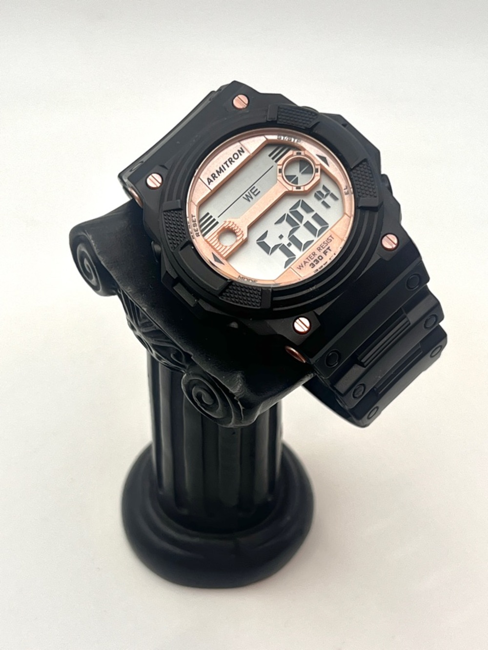 Armitron Womens Watch Digital Black Pink Pro Sports - Picture 10 of 10